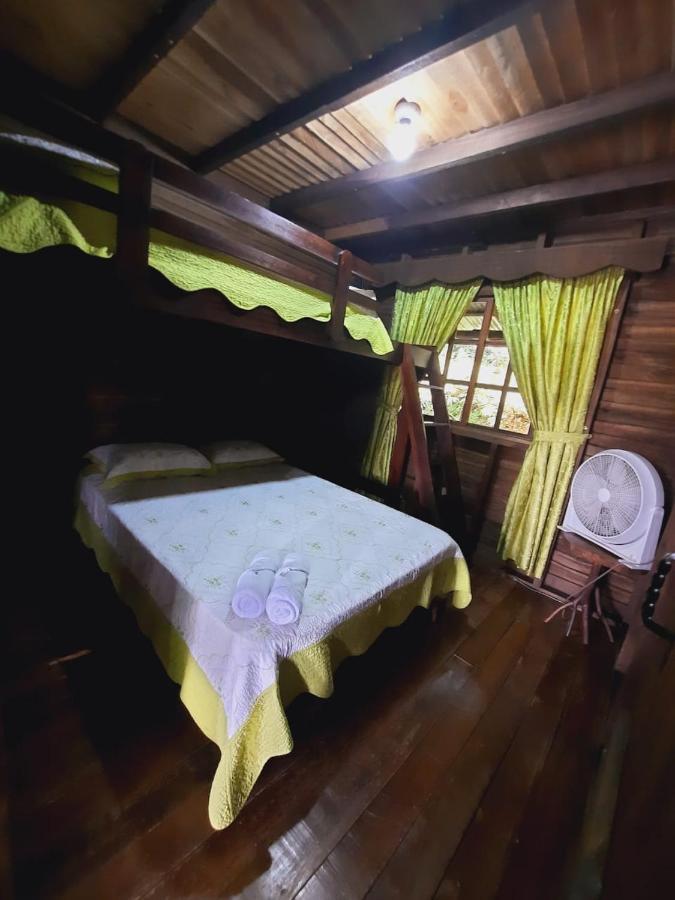 Cabanas Montanas Del Tenorio Rio Celeste Bagian luar foto